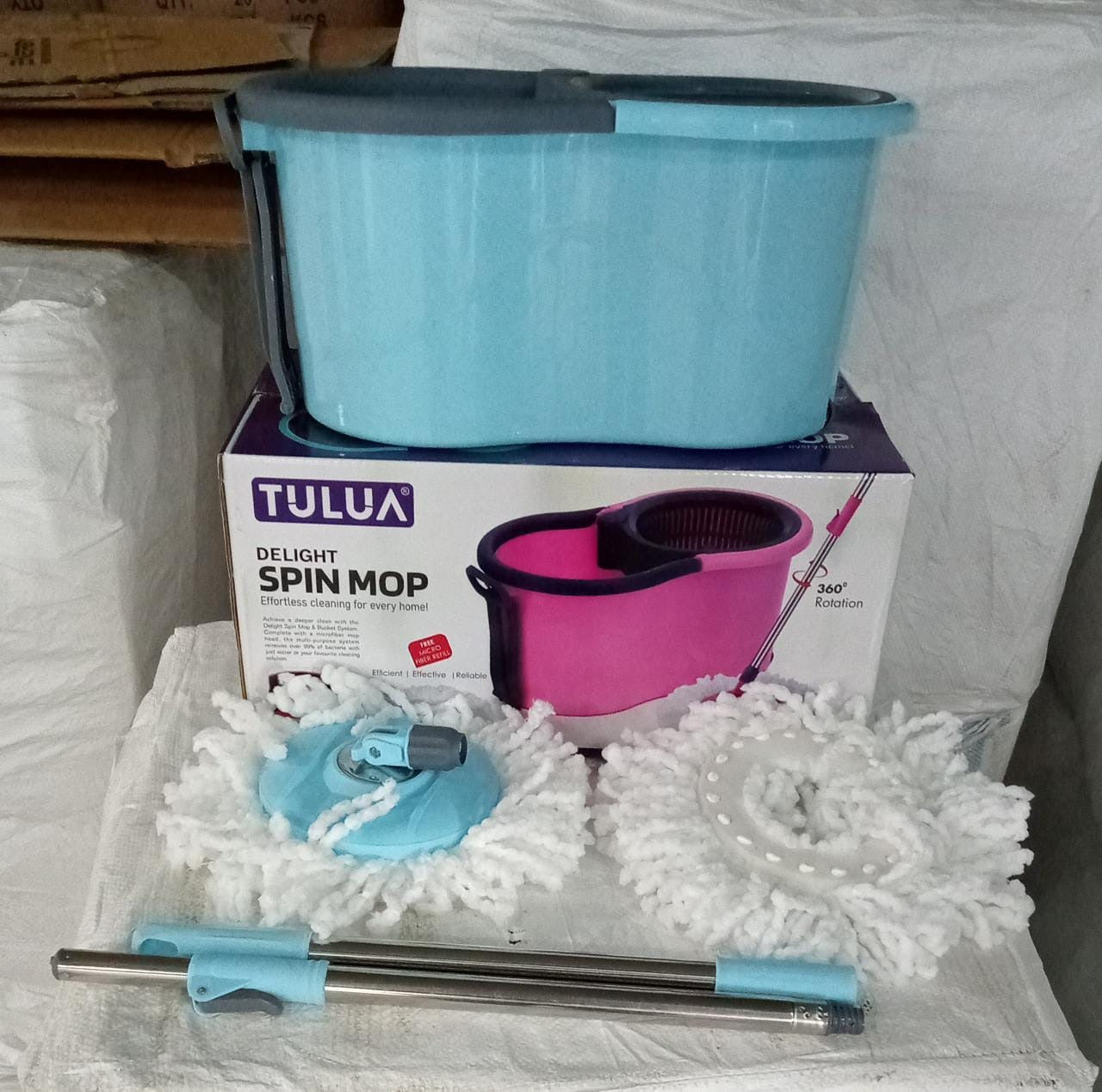 4942 Quick Spin Mop With Steel Spin, Bucket Floor Cleaning, Easy Wheels & Big Bucket, Floor Cleaning Mop with Bucket DeoDap 4942 Quick Spin Mop With Steel Spin, Bucket Floor Cleaning, Easy Wheels & Big Bucket, Floor Cleaning Mop with Bucket DeoDap